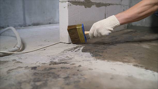 Crawl space vapor barrier installation in North Wales, PA